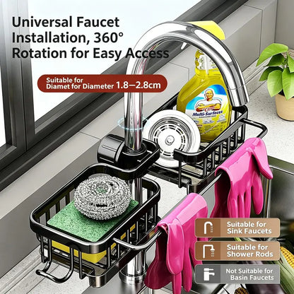 2026 New Arrival👩‍🍳 Kitchen Sink Faucet Organizer