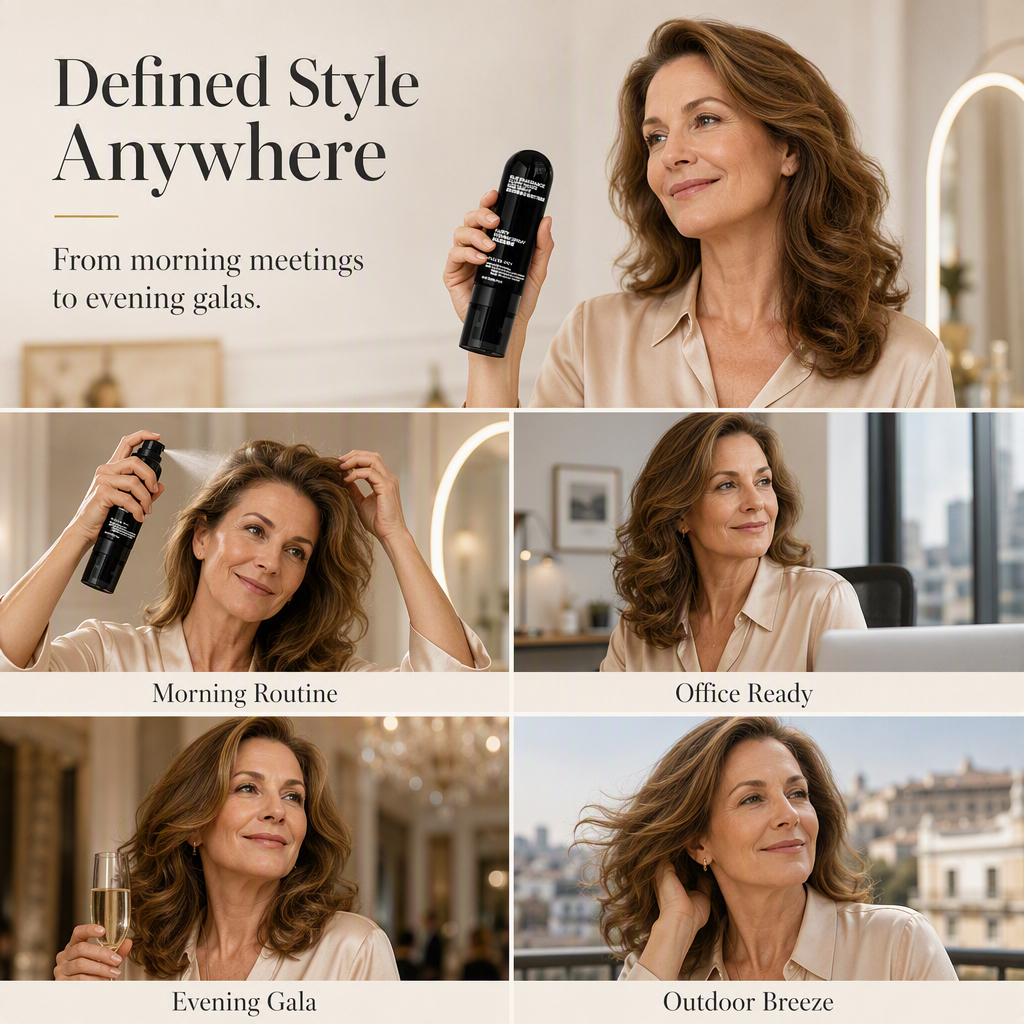 Ageless Volume – Effortless Lift, Natural Fullness & All-Day Hold