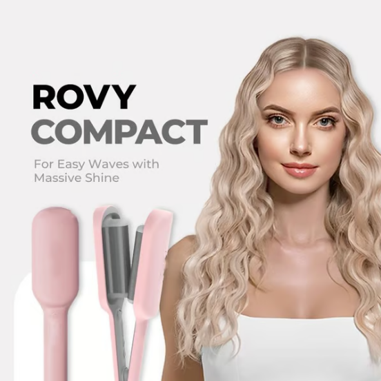 Wave Curling Iron, Fast Heating Adjustable Temperature, 1.6m Extension Cord, Suitable for Any Hairstyle Hair Type