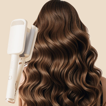 Wave Curling Iron, Fast Heating Adjustable Temperature, 1.6m Extension Cord, Suitable for Any Hairstyle Hair Type