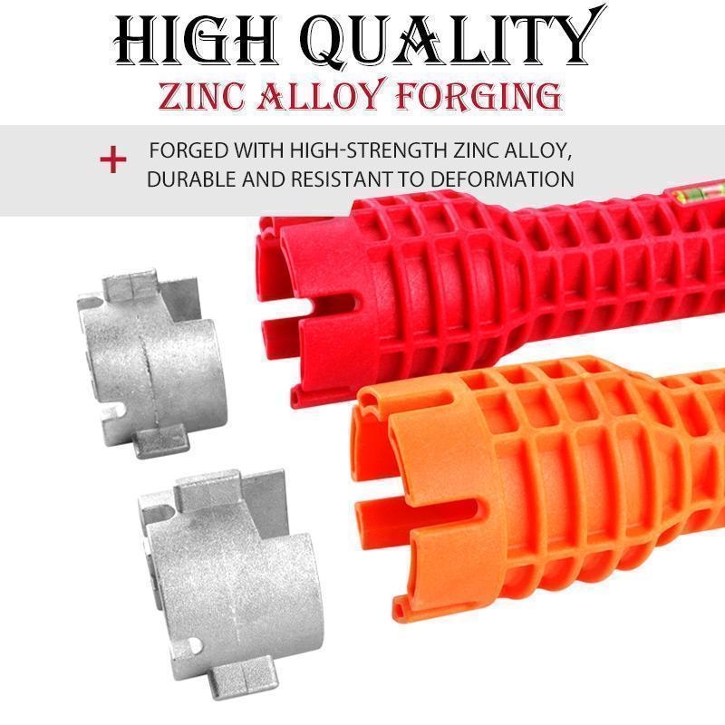 Take the hassle out of plumbing with one smart, easy-to-use tool that makes installing and removing faucet nuts, basin fittings, and valves faster, smoother, and more convenient.