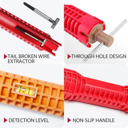 Take the hassle out of plumbing with one smart, easy-to-use tool that makes installing and removing faucet nuts, basin fittings, and valves faster, smoother, and more convenient.