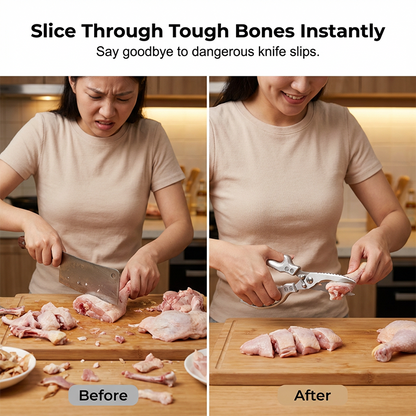 Precision-Crafted Stainless Steel – Lasting Sharpness, Exceptional Durability
