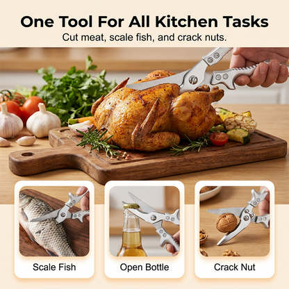 Precision-Crafted Stainless Steel – Lasting Sharpness, Exceptional Durability