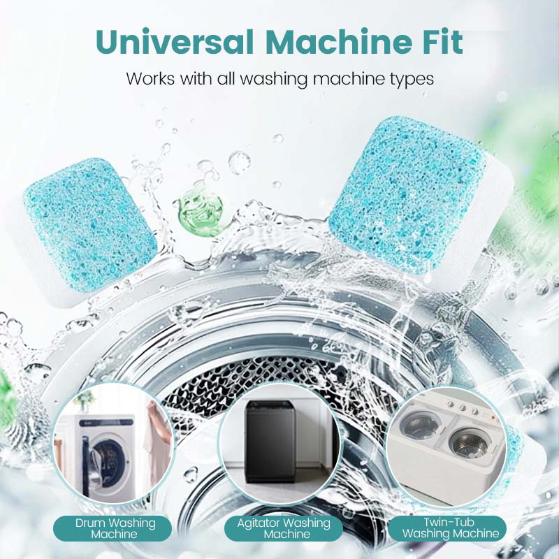 Washing Machine Cleaning Tablets – Powerful Deep Clean, Lasting Freshness