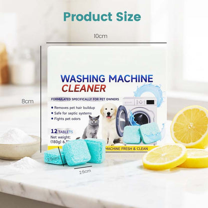 Washing Machine Cleaning Tablets – Powerful Deep Clean, Lasting Freshness