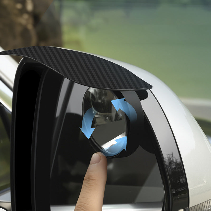 Enjoy clearer, safer driving in any weather with a smart 2-in-1 design that combines rain protection and a 360° rotatable blind spot mirror for enhanced visibility and confidence on every journey.