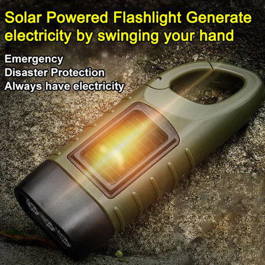 Always Ready – Solar & Hand-Crank Power for Reliable Illumination