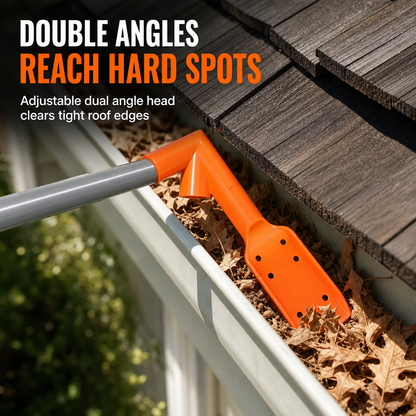 Effortless Gutter Cleaning – Reach Further, Clean Smarter, Stay Grounded