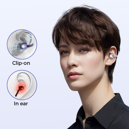 Experience all-day comfort with a featherlight, flexible open-ear design and immerse yourself in rich, crystal-clear surround sound that adapts effortlessly to every song, call, and moment.