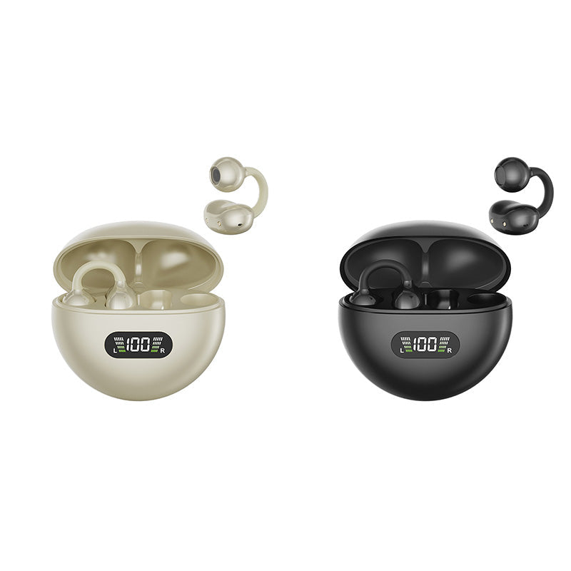 Experience all-day comfort with a featherlight, flexible open-ear design and immerse yourself in rich, crystal-clear surround sound that adapts effortlessly to every song, call, and moment.