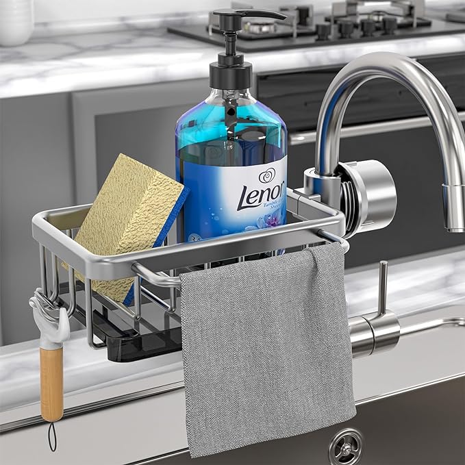 2026 New Arrival👩‍🍳 Kitchen Sink Faucet Organizer